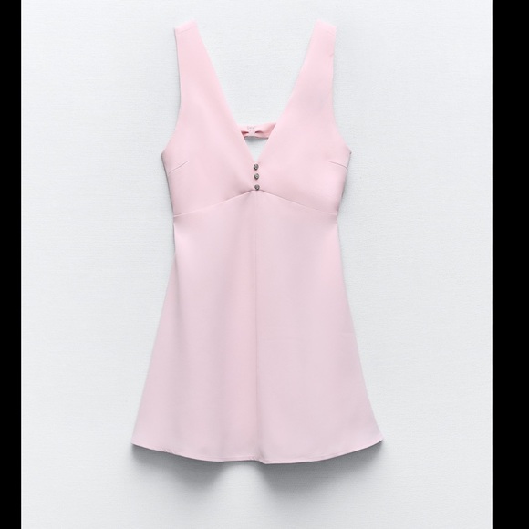Pink Zara Mini Dress - Picture 1 of 6